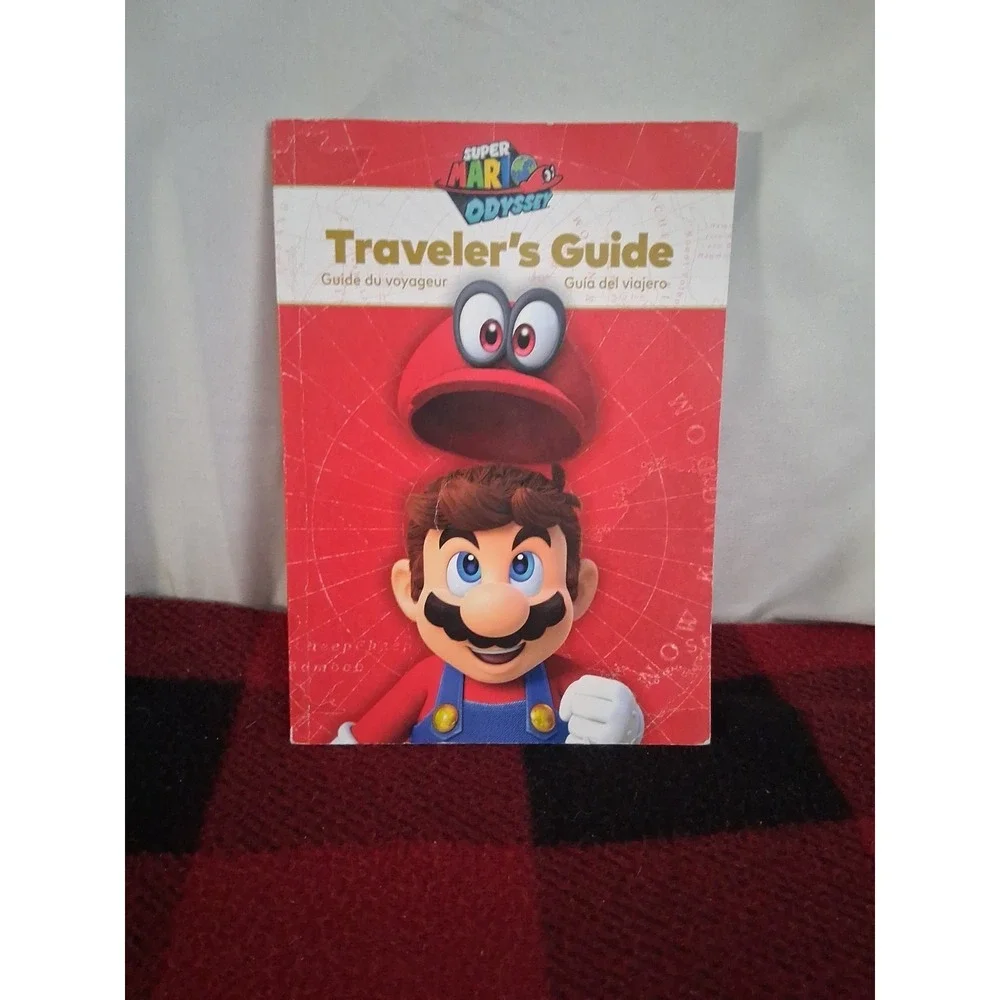 Super Mario Odyssey Traveler's Guide Book - Collectors Item